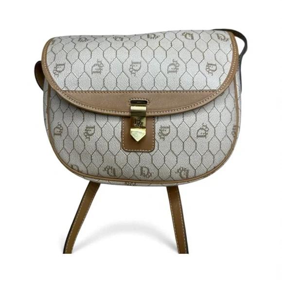 VINTAGE DIOR HONEYCOMB CROSSBODY - Picture 4 of 7